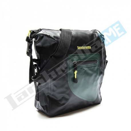 BORSA MESSENGER LAMBRETTA WATERPROOF - NERO/VERDE