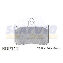 Pastiglia freno HONDA RDP112 Ant