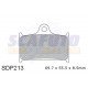 Pastiglia freno SUZUKI-TRIUMPH SDP 213 Ant.