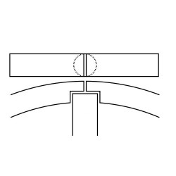 Fascia elastica Grano Interno altezza 1,5 mm