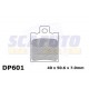 Pastiglia freno APRILIA-CAGIVA-DUCATI-HM-HONDA-KTM-MONTESA-MOTOGUZZI-YAMAHA DP601 Ant./Post