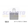Pastiglia freno KAWASAKI SDP964 Ant.