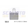 Pastiglia freno HONDA SDP921 post.