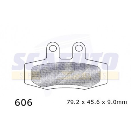 Pastiglia freno KTM DP606 Ant./Post