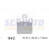 Pastiglia freno KAWASAKI/SUZUKI SDP942 Ant.