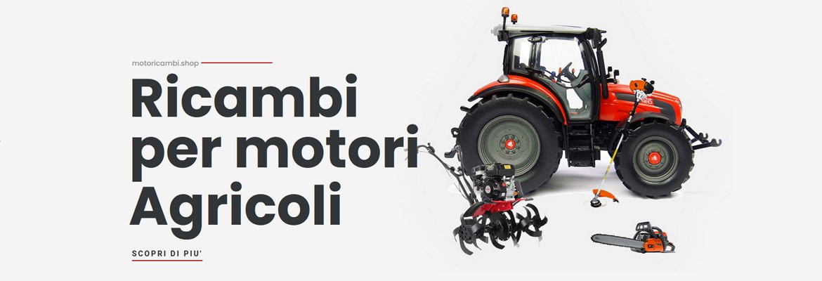 Utilizza il nuovo motore di ricerca per motoricambi agricoli